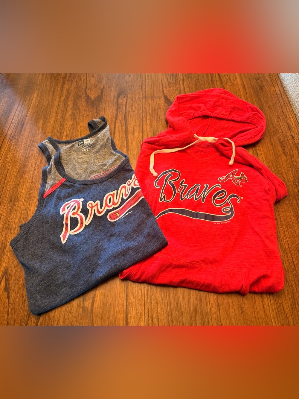Atlanta Braves Pullover and Racerback Womens XLarge Genuine Merchandise